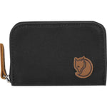 Zip Card Holder Dark Grey One Size