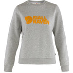 Fjällräven Logo Sweater W Grey-Melange XXS