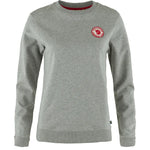 1960 Logo Badge Sweater W Grey-Melange XXS