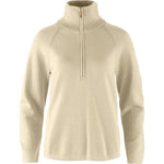 Övik Lite Half Zip W Light Beige XXS