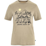 Hoja Lugnt Wool T-shirt W Fossil XXS