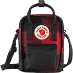 Kånken Re-Wool Sling Red-Black One Size
