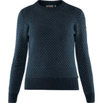 Övik Nordic Sweater W Dark Navy XXS