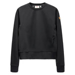 Keb Fleece Crew Neck W Black XXS