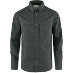 Abisko Trail Shirt LS M Dark Grey XS