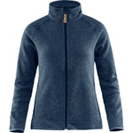 Övik Fleece Zip Sweater W Navy XXS