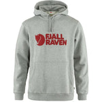 Fjällräven Logo Hoodie M Grey-Melange XS