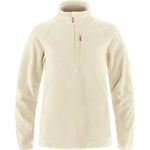 Övik Lite Fleece Half Zip W Chalk White XXS