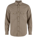 Övik G-1000 Shirt LS M Suede Brown XS