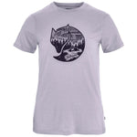 Abisko Wool Fox SS W Lavender Mist-Dark Navy XXS