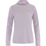 Abisko Wool Hoodie W Lavender Mist XXS