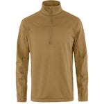 Abisko Lite Fleece Half Zip M Buckwheat Brown XS