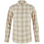 Övik Classic Flannel Shirt W Mais Yellow-Fossil XXS