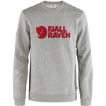 Fjällräven Logo Sweater M Grey-Melange XS