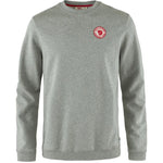 1960 Logo Badge Sweater M Grey-Melange XS