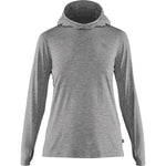 Abisko Sun-hoodie W Shark Grey XXS