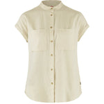 Övik Hemp Shirt SS W Chalk White XXS