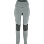 Abisko Värm Trekking Tights W Flint Grey-Iron Grey XXS