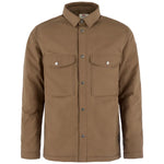Övik Down Shirt Jacket M Wood Brown XS