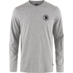 1960 Logo T-shirt LS M Grey-Melange XS
