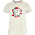 Fjällblomster Fox T-shirt W Chalk White XXS