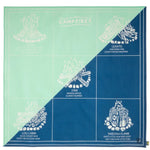 Campfire Bandana Coast Line-Sky One Size