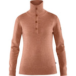 Greenland Re-Wool Sweater W Terracotta Pink XXS