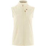 Övik Lite Fleece Vest W Chalk White XXS