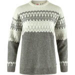 Övik Path Knit W Grey-Chalk White XXS