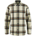 Singi Flannel Overshirt M Chalk White-Dark Navy XS