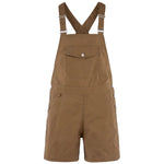 Vardag Dungaree Shorts W Wood Brown XXS