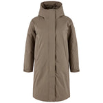 Övik GTX Padded Parka W Suede Brown XXS