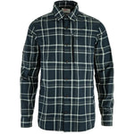Abisko Hike Shirt LS M Dark Navy-Chalk White XS