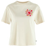 Fjällblomster Logo T-shirt W Chalk White XXS