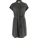 Övik Hemp Dress W Dark Grey XXS