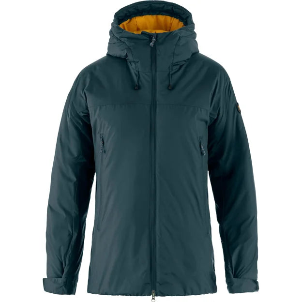 Bergtagen 130 Insulation Jkt W Mountain Blue-Mustard Yellow XXS