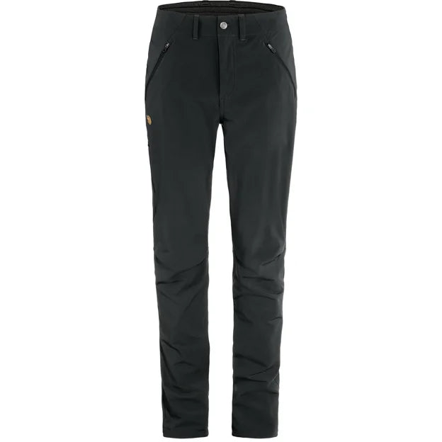 Abisko Trail Stretch Trousers W Black 34/SHORT