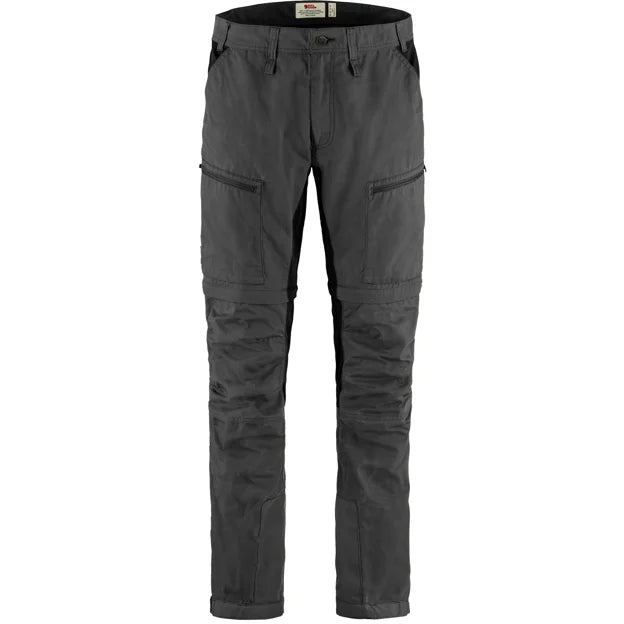 Abisko Lite Trekking Zip-off M Long Dark Grey-Black 44