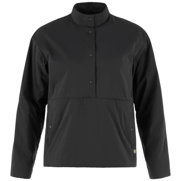 HC Insulated Pullover W Black XXS