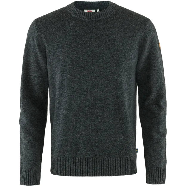 Övik Round-neck Sweater M Dark Grey XS