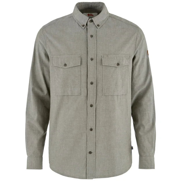 Övik Chambray Shirt LS M Fossil XS