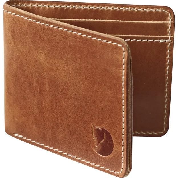 Övik Wallet Leather Cognac One Size
