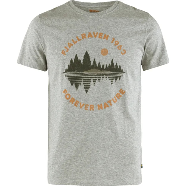 Forest Mirror T-shirt M Grey XS