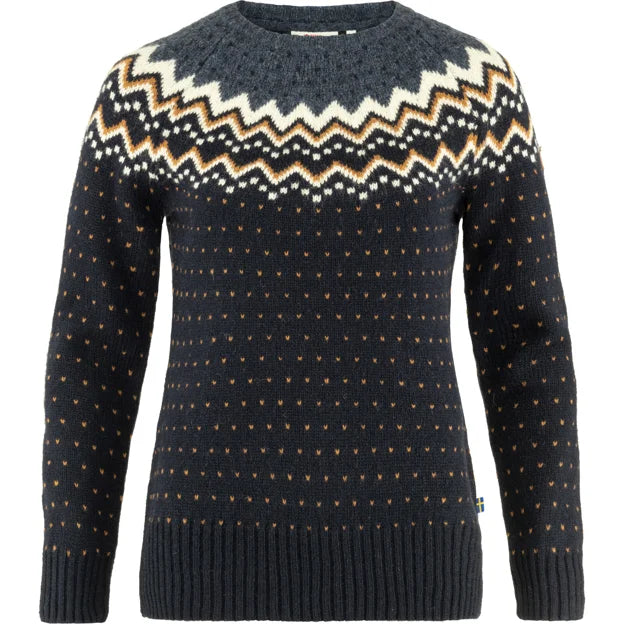 Övik Knit Sweater W Navy XXS