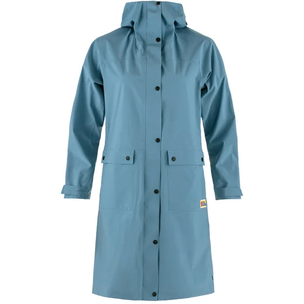 Vardag Rain Parka W Flame Orange XXS