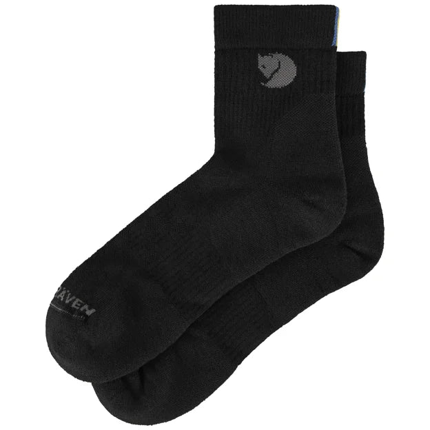 Fjällräven Quarter Wool Sock Black 36-38 (S)