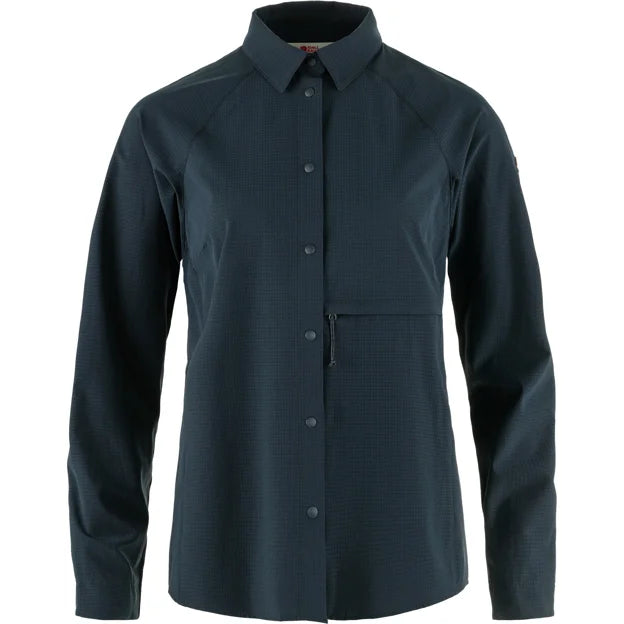Abisko Trekking Shirt W Dusty Rose XXS