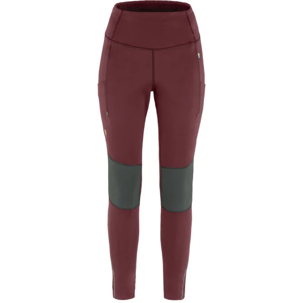 Abisko Värm Trekking Tights W Flint Grey-Iron Grey XXS