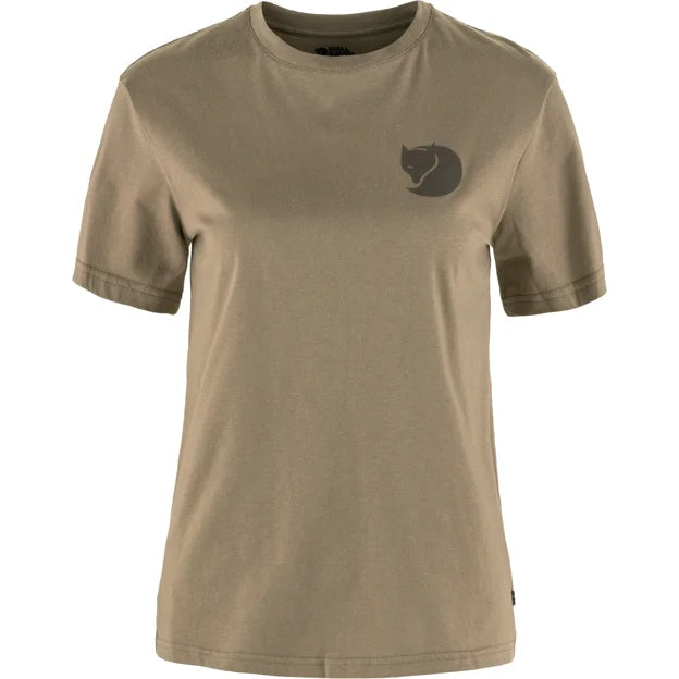 Walk With Nature T-shirt W Chalk White XXS