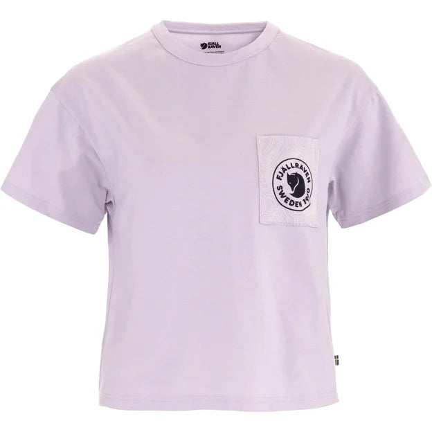 Logo Pocket T-Shirt W Eggshell XXS